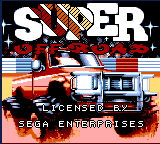 Заставка игры Super Off Road